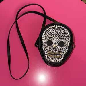 Bath & Body Works Bling small skeleton bag black color